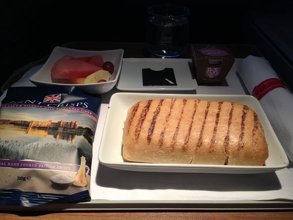 2nd meal on a LHR JFK. Very tasty