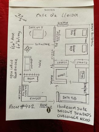 Just a scribble but you get an idea that it is a pretty smart designed room