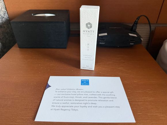 Hyatt Regency Tokyo.  Should I consider this a win😢. Did not touch it.