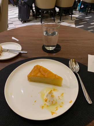 Upside down orange cake 