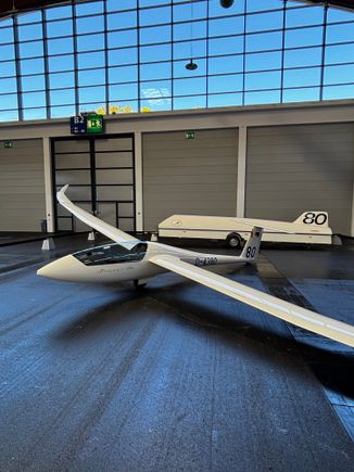 Schempp-Hirth Discus - one of the nicest gliders that I ever flew