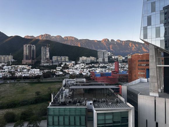 Sunrise view. 