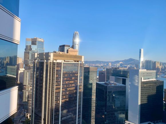 Towards IFC and RC on a clear morning 