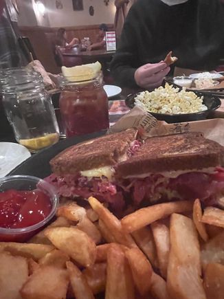 Finally a real Rueben sandwich!