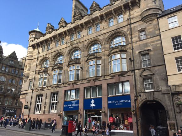 View of hotel from Royal Mile