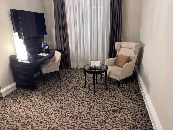 I was upgraded as a titanium to a junior suite with a street view. 