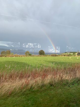 Rainbow on the way to Nairn