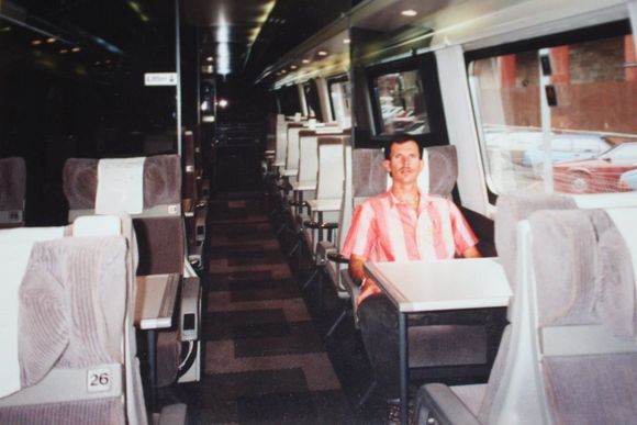 Intercity 225 interior