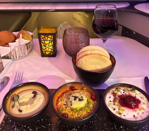 Arabic mezze (new version) - really enjoyed this. 