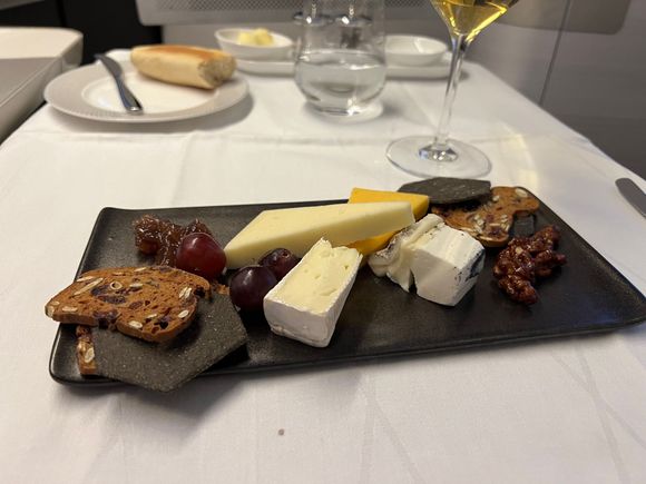 the usual cheese plate