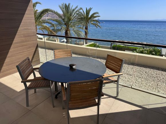 Nice terrace table for four