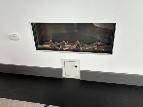 Instant fireplace to set the tone for seduction