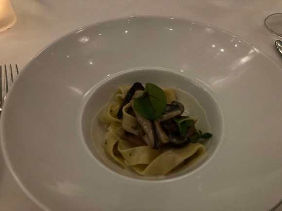 Fettucine, wild mushrooms