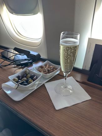 Post departure snacks. 