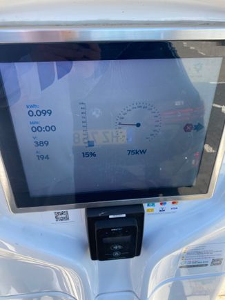 Rented a BMW i5 in Luxembourg for a Belgian, French & Dutch road trip & had to charge.   