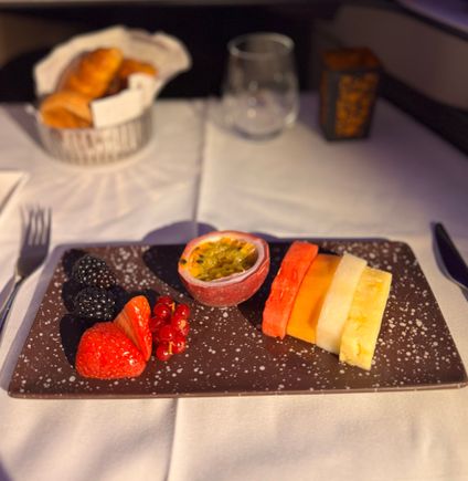 Breakfast - fruit plate