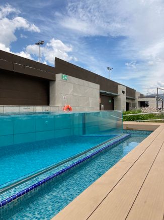 The infinity fishbowl - i can see right through you - pool