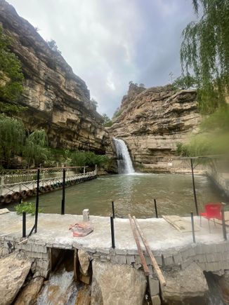 Geli Ali Beg waterfall
