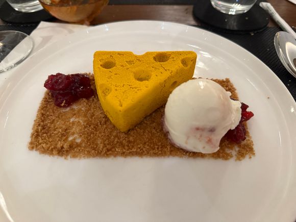 Pumpkin cheesecake 