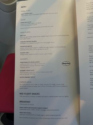 No printer paper menus. 