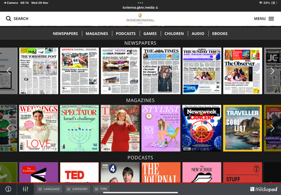 And TV has old and new releases 