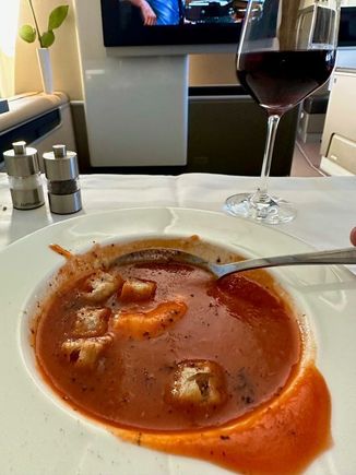 Soup - (ignore the appearance, this was very tasty)