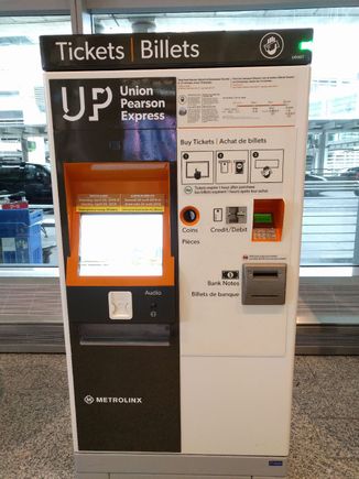 Do Not buy your long layover ticket from this machine. In fact, I'm not sure you can. You have to go to the ticket window that is very nearby.