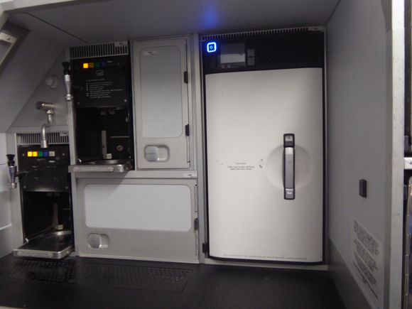 The entire galley working area