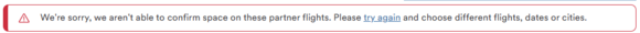 Supremely annoyed by this. Wonder if it's attributable to Alaska IT or some sort of interop between Alaska and partners. I'm inclined to think it's Alaska, because it's happening with multiple partner airlines, but I think I've heard about some, albeit quite a bit more infrequent occurrences of this on AA.