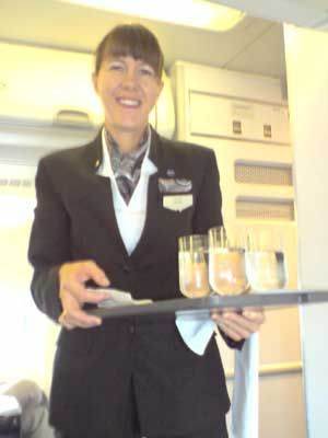 Pre-flight Drink - Juice or Water