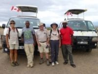 Safari Driver Guides with Canadian Team