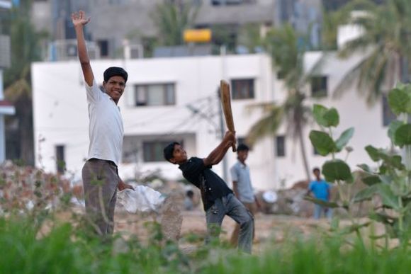 Cricket Match - Hyderabad 2010 JAN 31 096DSC 0329