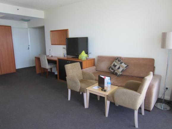 Couch and sitting area 4P Bay Studio