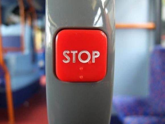 Stop button