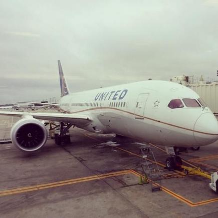 Beautiful 787 at IAH