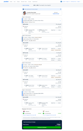 Priceline - DPS-CAI