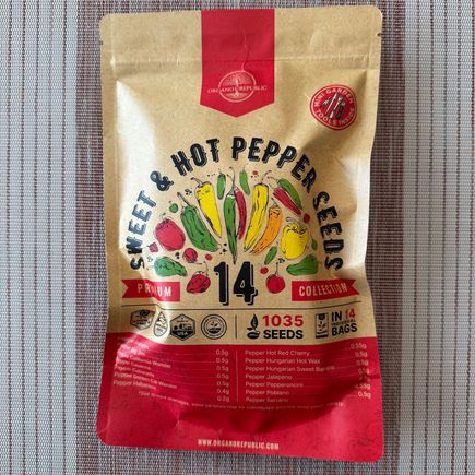 Sweet & Hot Pepper Seeds