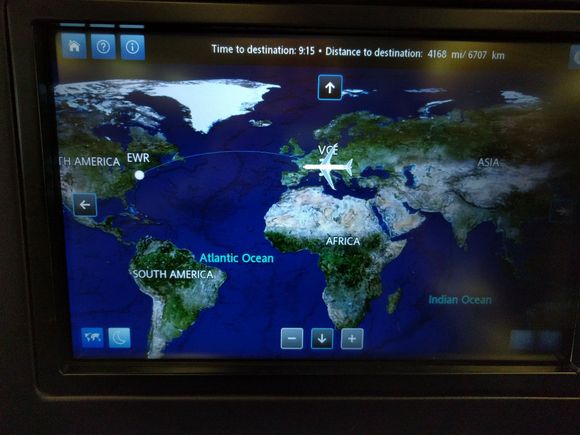 Our flight path for today
