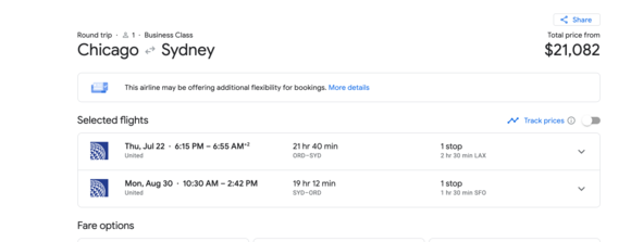 non refundable coming in at a cool 21k round trip