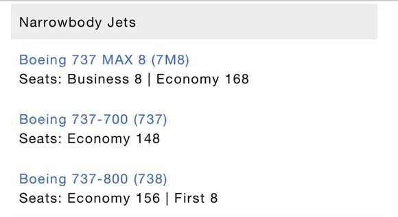 Boeing 738 | First 8