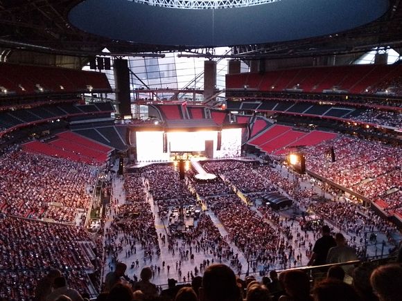 Before the Stones came on