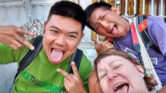 Tony, Jeremy (also a tour guide for Malaysia and Japan) and me! 