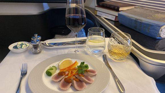 Seared tuna starter