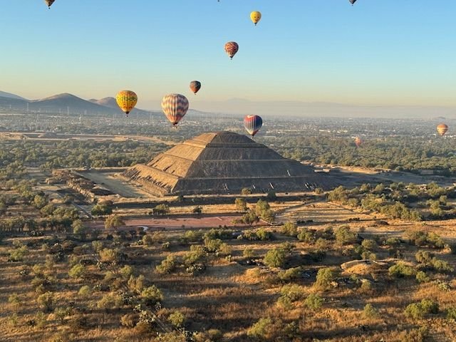Pyramid of the sun.