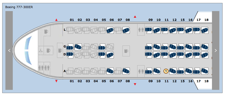 Everything You Want to Know About Where to Sit on a 777-300ER - Page 61 ...