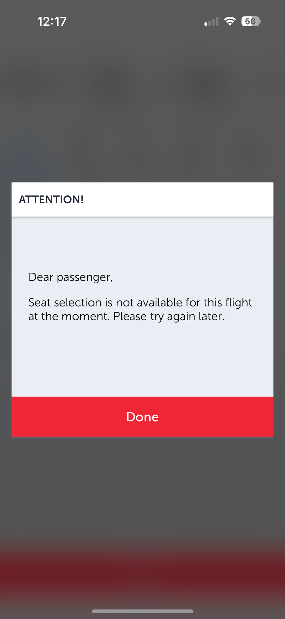 Seat Selection Master Thread Page