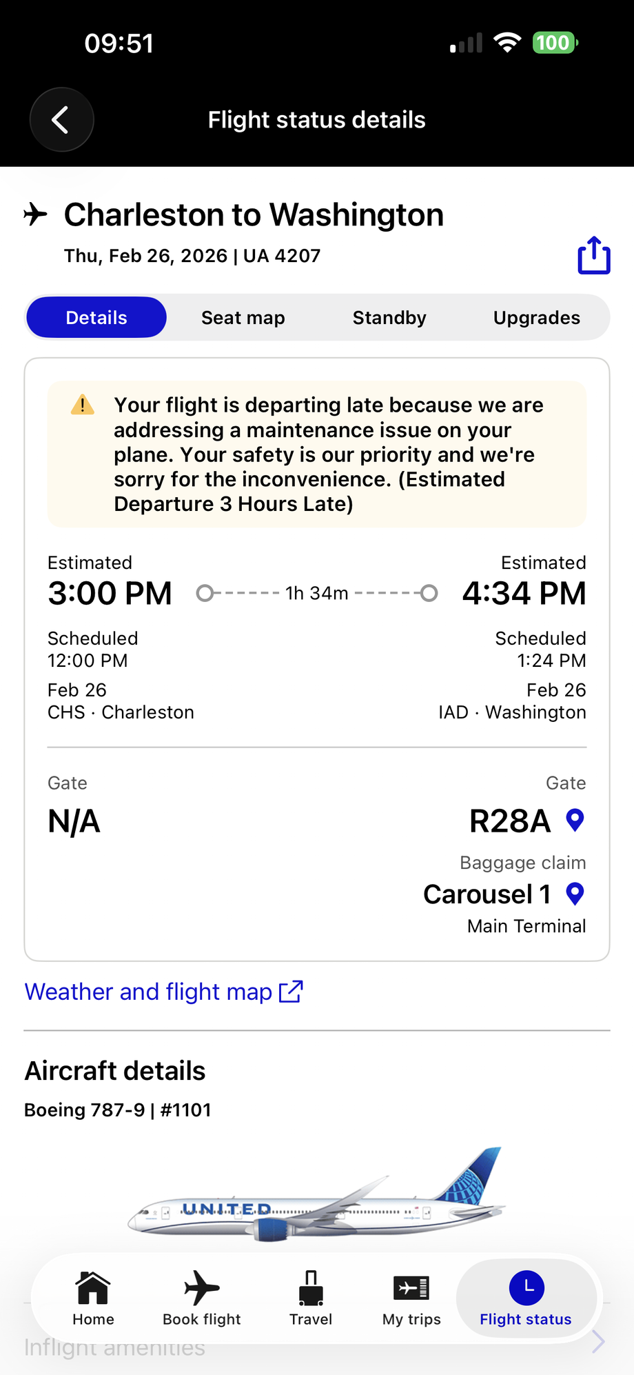 Here�s a screenshot from the Inited app.