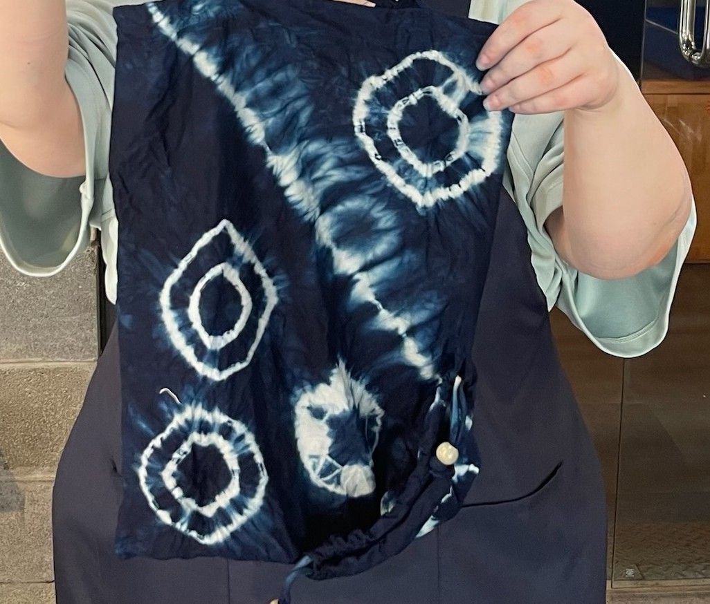 One side of finished bag