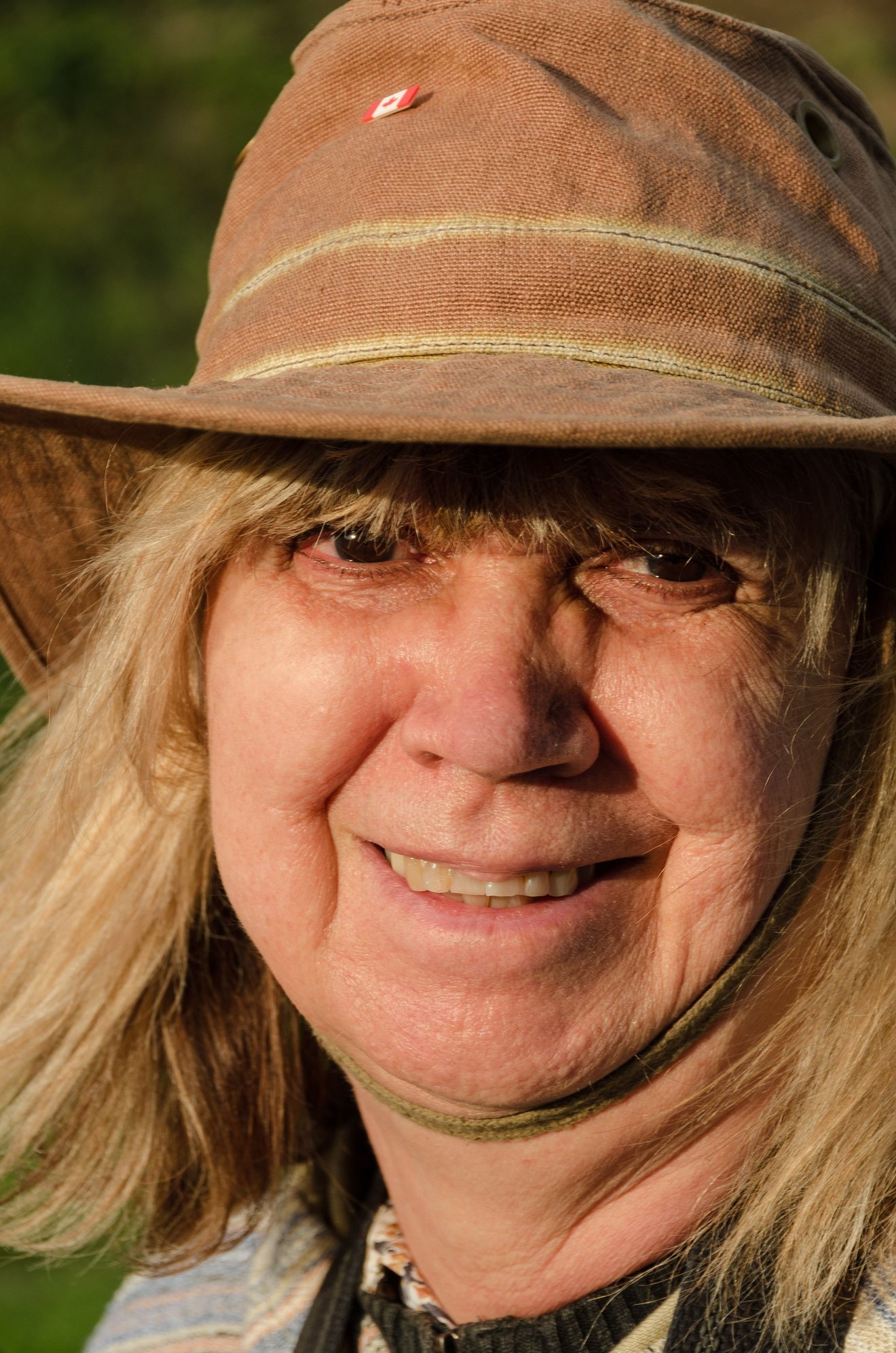 My angel come down to earth, wearing an original Tilly Hat.