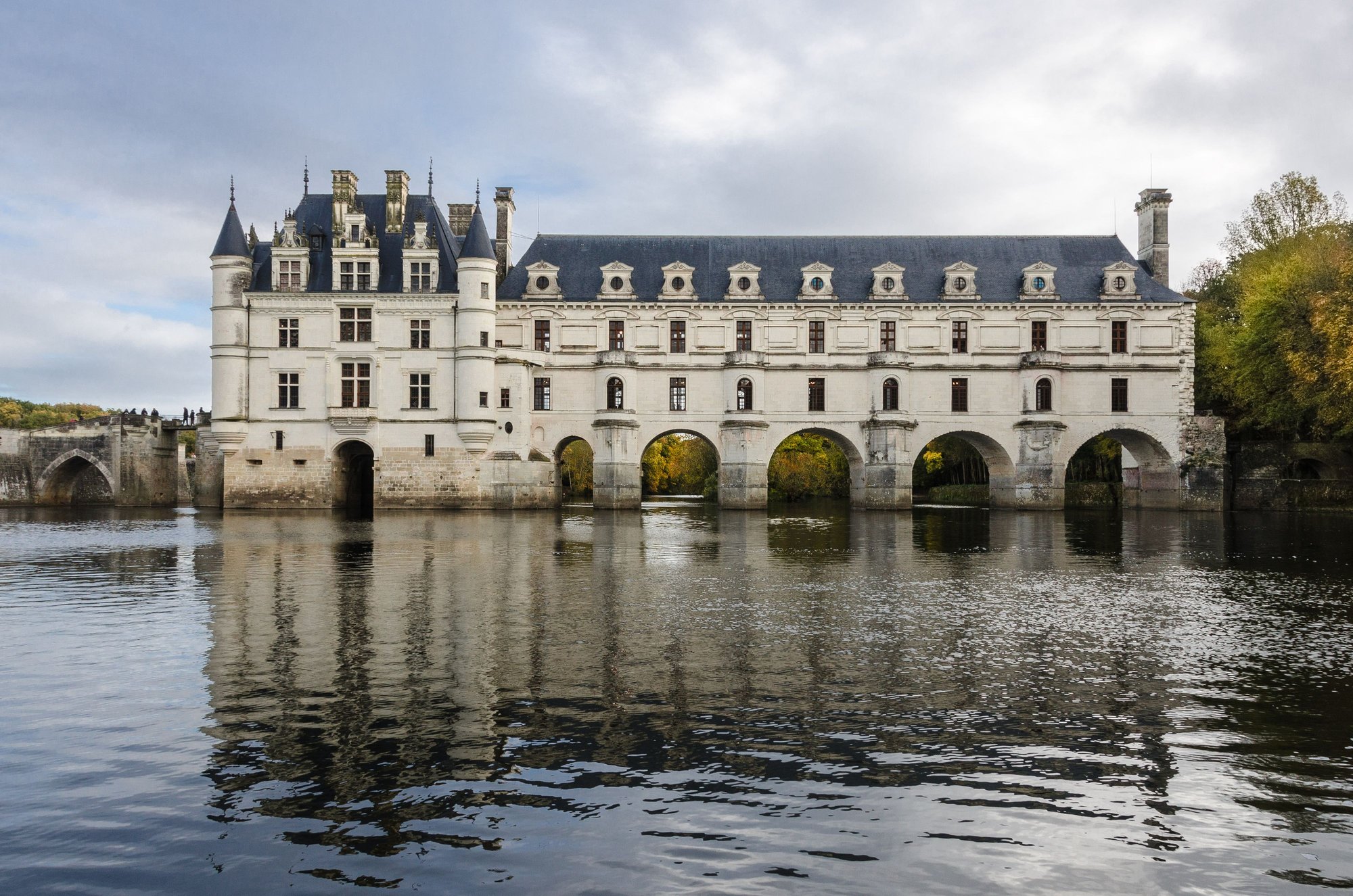 We took a tour boat tour from Chisseaux to see that justly-famous architectural gem. 